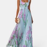 Vestido Maxi Boho para Mujeres | Floral A-Line