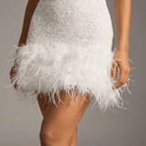 Vestido Mini Bianca Blanco