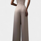 Mono Sexy Romily con Tirantes y Pierna Ancha Elegante