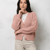 Cardigan Rosa