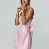 Vestido Mini Color Melocotón