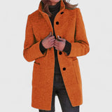 Chaqueta de Cuello Alto para Mujer Lucía