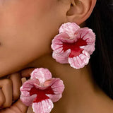 Pendientes Geométricos en Forma de Flor
