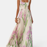 Vestido Maxi Boho para Mujeres | Floral A-Line