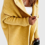 Cárdigan de Punto con Capucha Oversized Lovisa