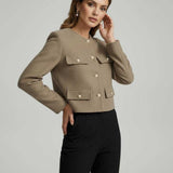 Chaqueta Celeste