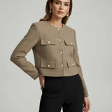 Chaqueta Celeste