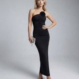 Vestido Maxi Celeste