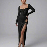 Vestido Maxi Celeste