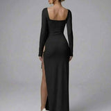 Vestido Maxi Celeste
