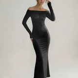 Vestido Maxi Celeste
