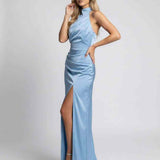 Vestido Maxi Celeste