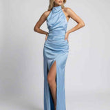 Vestido Maxi Celeste