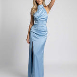 Vestido Maxi Celeste