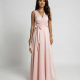Vestido Maxi Celeste