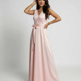 Vestido Maxi Celeste