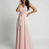 Vestido Maxi Celeste