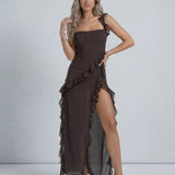 Vestido Maxi Celeste