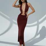Vestido Maxi Celeste