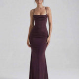 Vestido Maxi Celeste