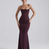 Vestido Maxi Celeste