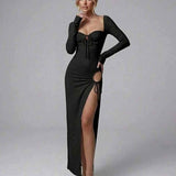 Vestido Maxi Celeste