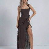 Vestido Maxi Celeste