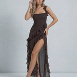 Vestido Maxi Celeste