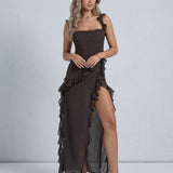Vestido Maxi Celeste