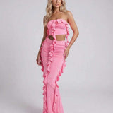 Vestido Maxi Celeste
