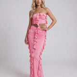 Vestido Maxi Celeste