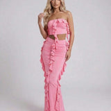 Vestido Maxi Celeste