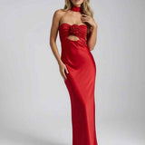 Vestido Maxi Celeste