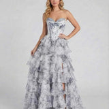 Vestido Maxi Celeste