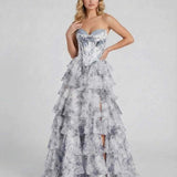 Vestido Maxi Celeste