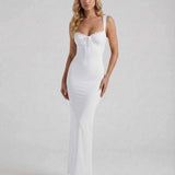 Vestido Maxi Celeste