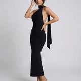 Vestido Maxi Celeste