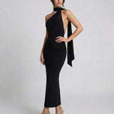 Vestido Maxi Celeste