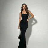 Vestido Maxi Celeste