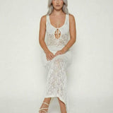 Vestido Maxi Celeste