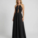 Vestido Maxi Celeste