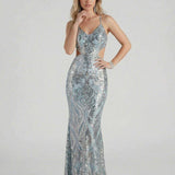 Vestido Maxi Celeste