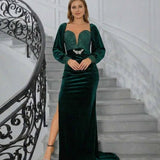 Vestido Maxi Celeste