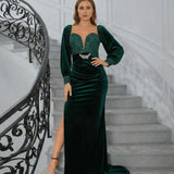 Vestido Maxi Celeste