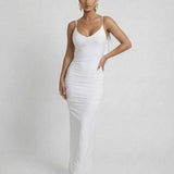 Vestido Maxi Celeste