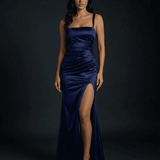 Vestido Maxi Celeste