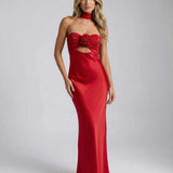 Vestido Maxi Celeste