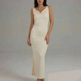 Vestido Maxi Celeste