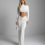 Vestido Maxi Celeste