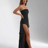 Vestido Maxi Celeste